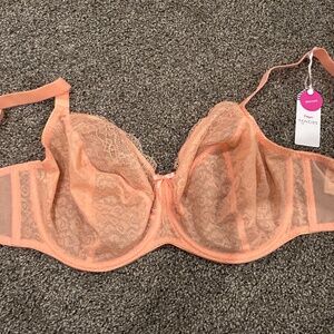 NWT Freya Fancies Lace Balcony Bra
